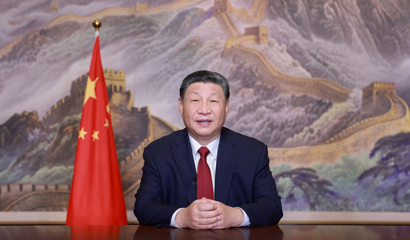 国家主席习近平发表二〇二五年新年贺词